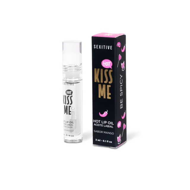 KISS ME - HOT LIP OIL EFECTO CALOR | SABOR MANGO