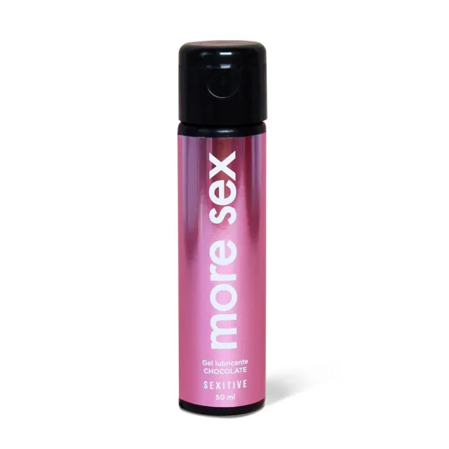 GEL ÍNTIMO LUBRICANTE SABORIZADO MORE SEX - CHOCOLATE