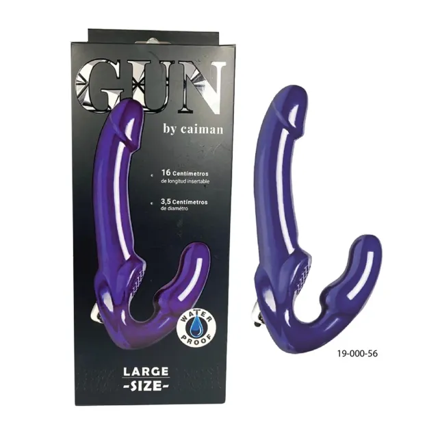 GUN MICRO VIBRO LARGE AZUL