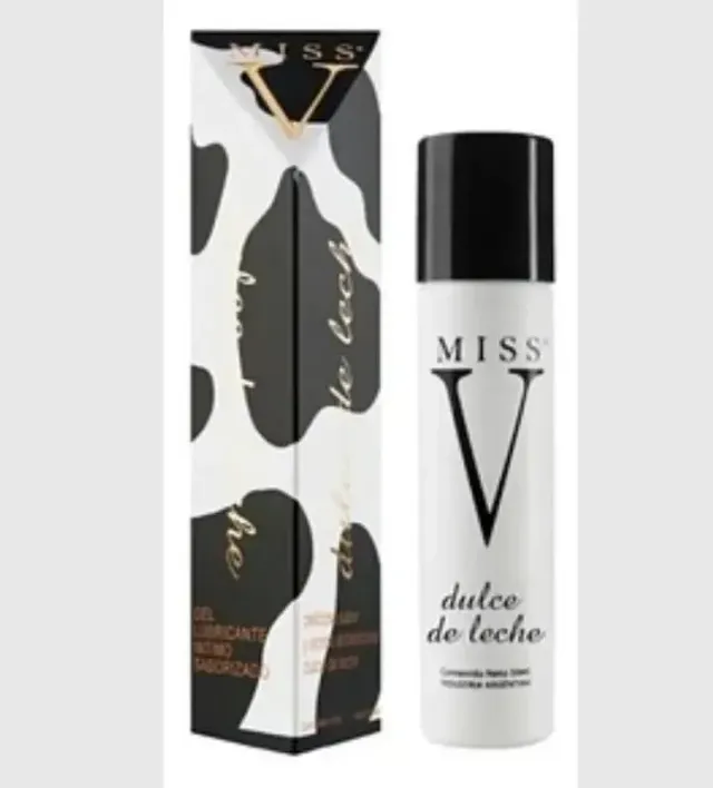 Gel Lubricante Intimo Saborizado Miss V Dulce De Leche 50 Ml