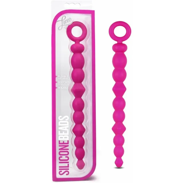 LUXE - SILICONE BEADS - PINK