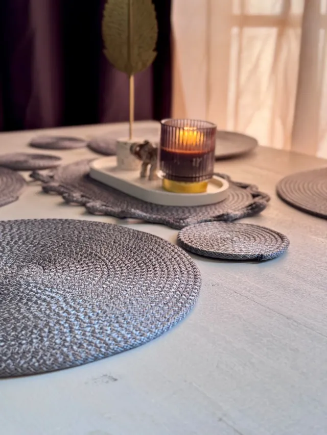 Individuales gris 3