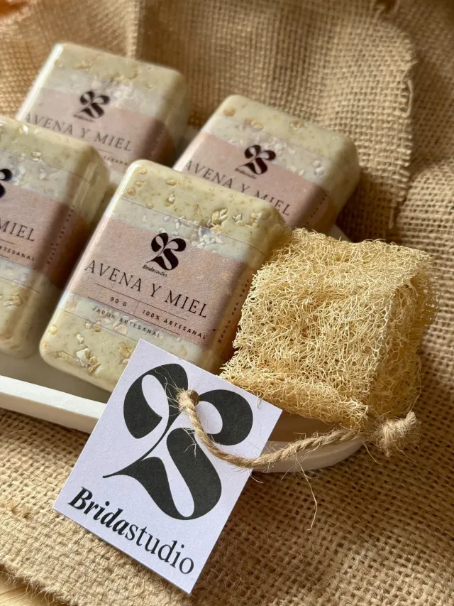 Jabón de avena y miel 3