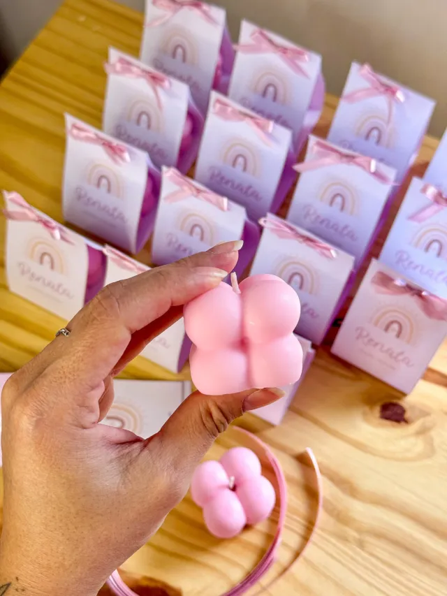 Souvenirs personalizados- bubble chica