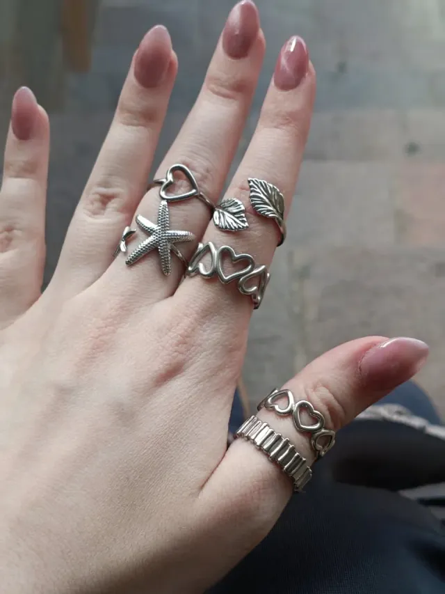 Anillos de acero quirurgico