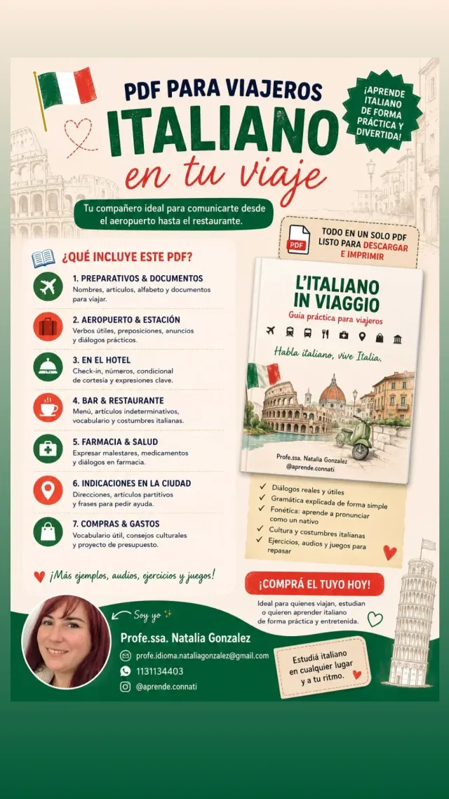 Italiano para viajeros