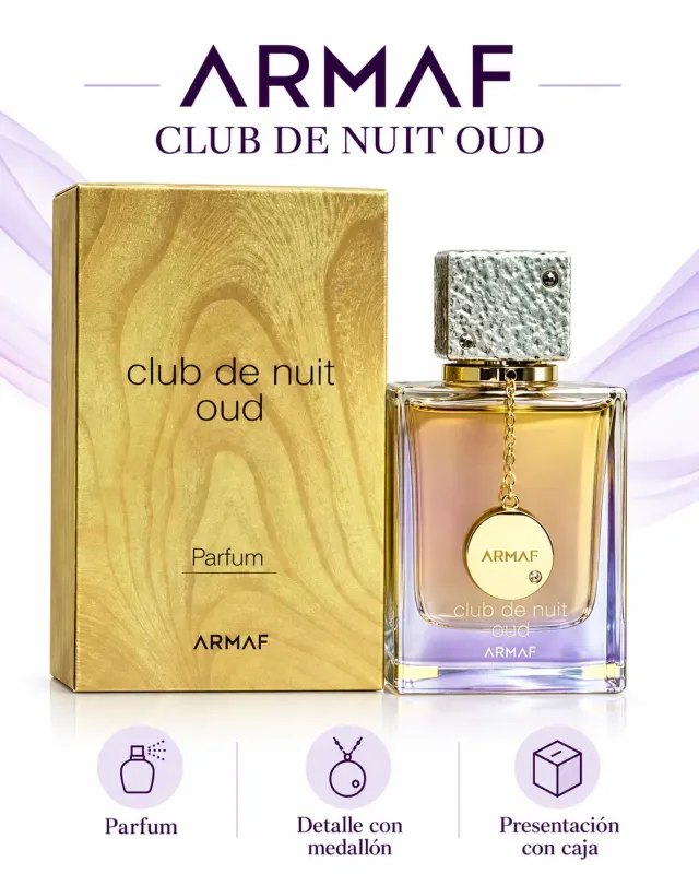 PERFUME ARMAF club de nuit oud 105ml