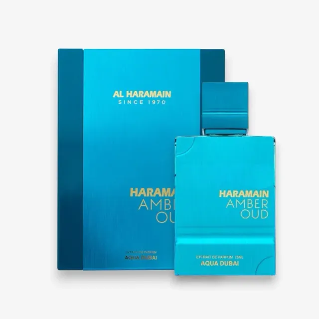 PERFUME AL HARAMAIN AMBER OUD AQUA DUBAI 100ML