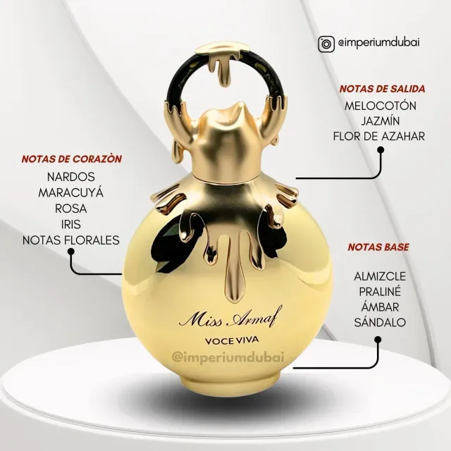 PERFUME MISS ARMAF VOCE VIVA 100ML MUJER 2