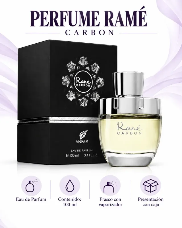 PERFUME AFNAN RARE CARBON 100ml