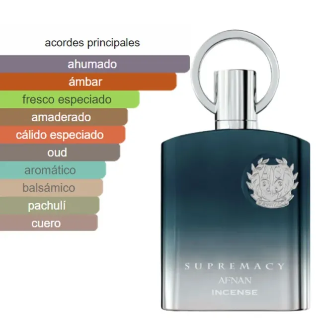 PERFUME AFNAN SUPREMACY INCENSE 100ML HOMBRE 2
