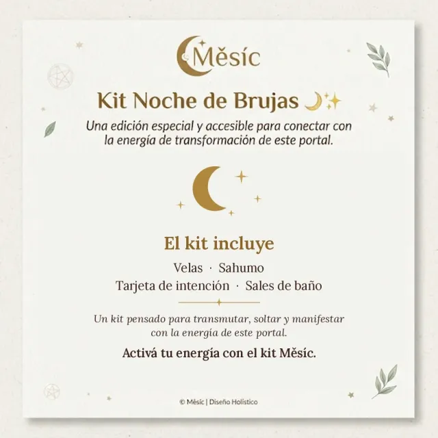 Kit noche de brujas ✨