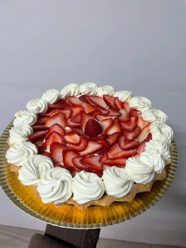 tarta de frutilla