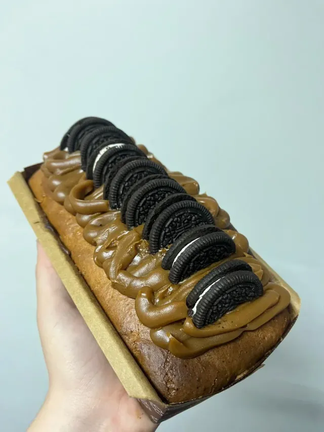 Budín de oreo 2