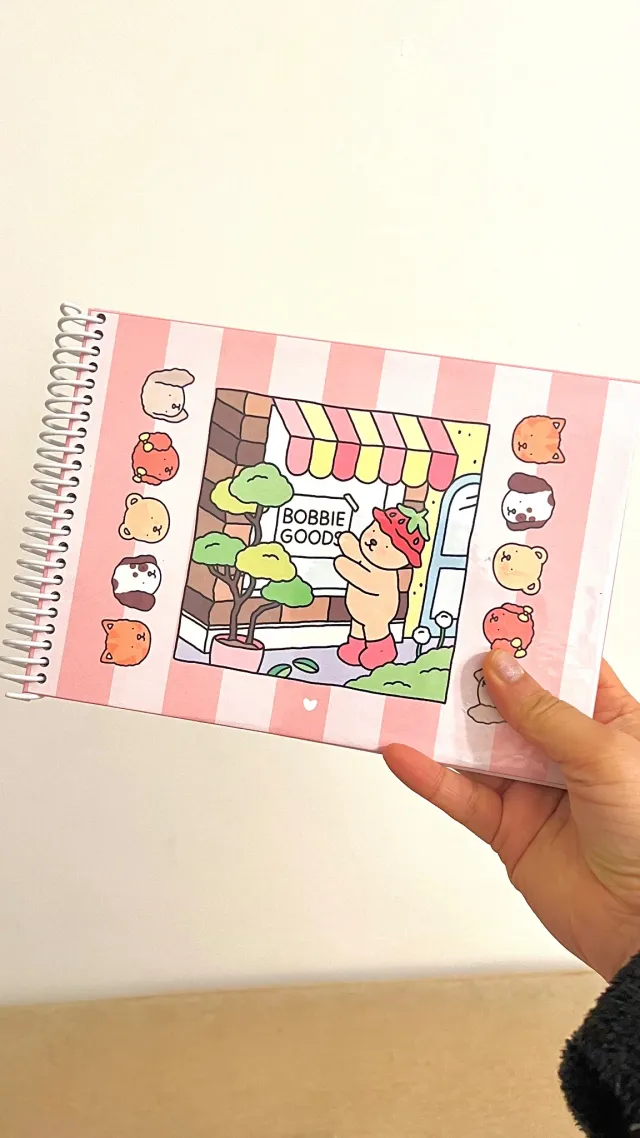 Cuaderno para colorear boobie goods