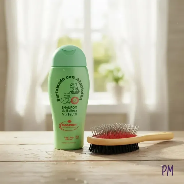 Shampoo Osspret Mix Frutal + Cepillo Doble Large