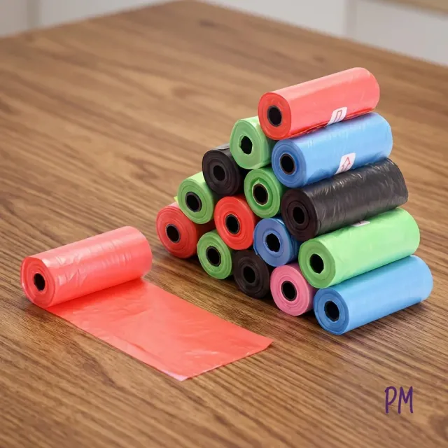 36 Rollos de bolsitas recolectoras. Repuesto para porta bolsitas.