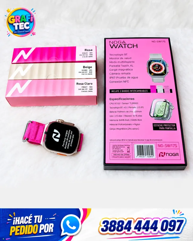 RELOJ Smartwatch Noga NG-SW17S 4