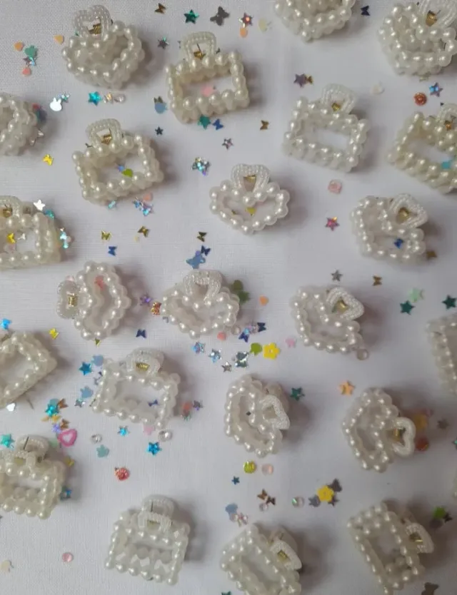 Broches minis perlas 2