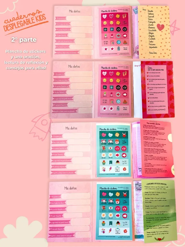 CUADERNO DESPLEGABLE KIDS 2