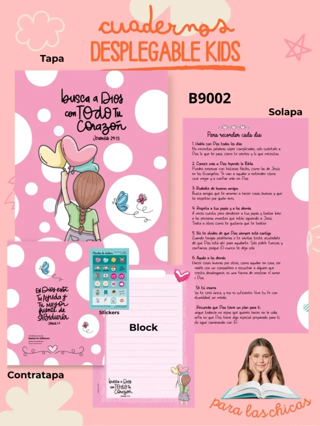 CUADERNO DESPLEGABLE KIDS 3