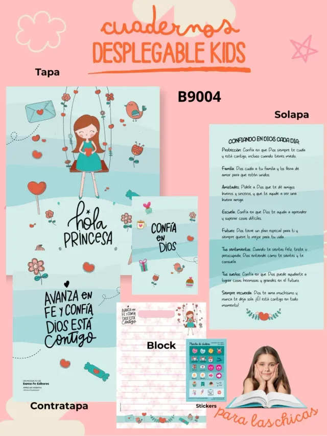CUADERNO DESPLEGABLE KIDS