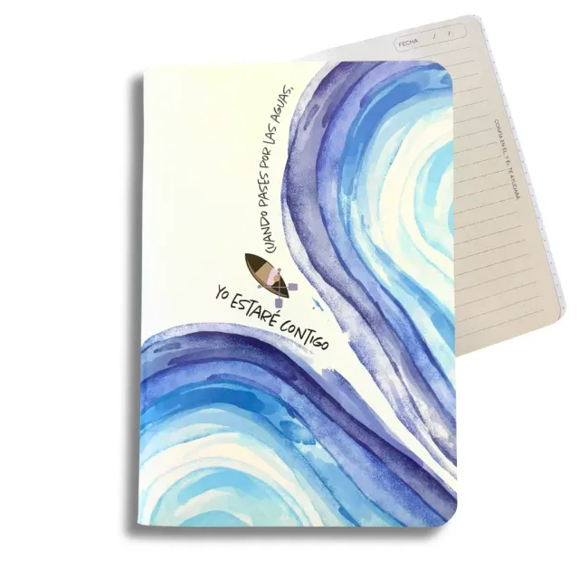 Cuaderno tipo A5 Abrochado / Tapa Flexible