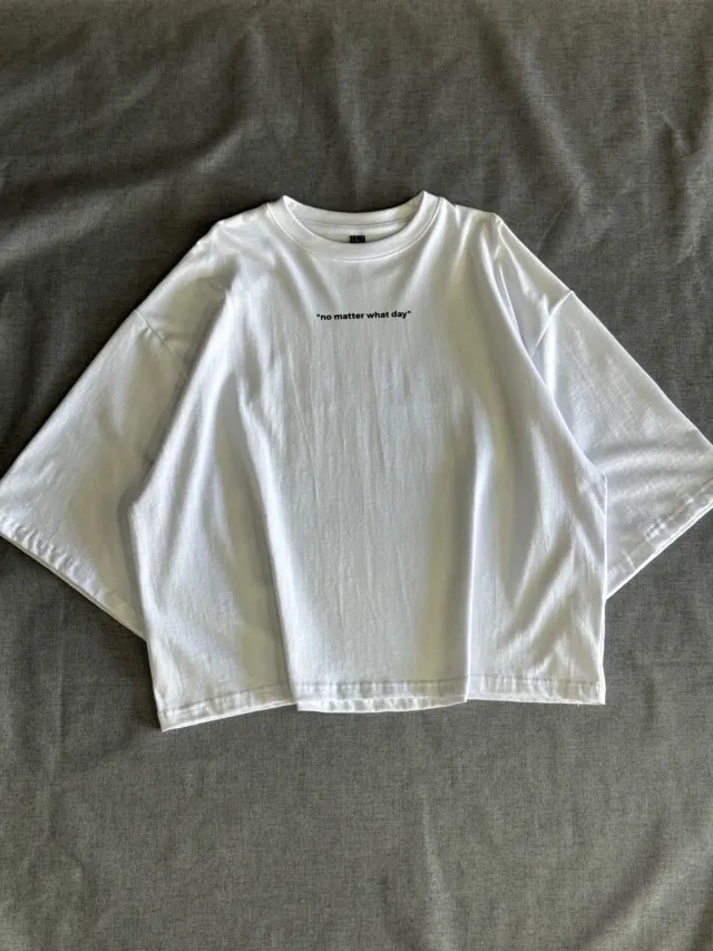 Remera Boxy Fit No Matter