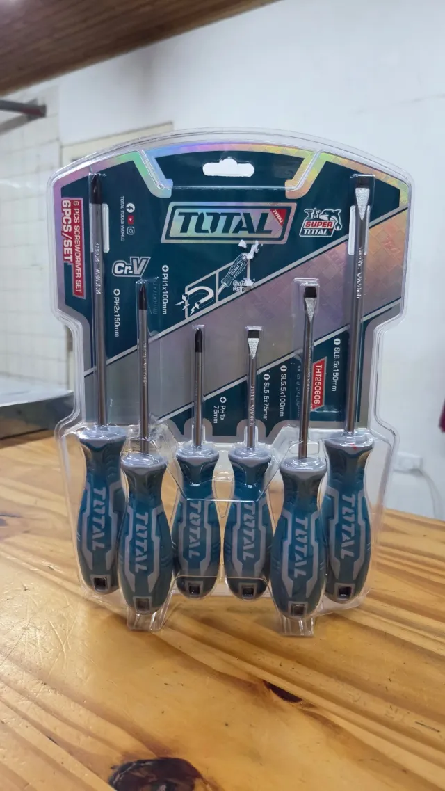 Kit 6 destornilladores total