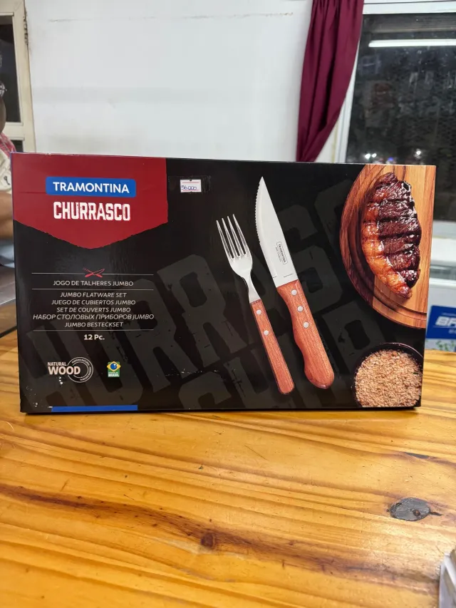 Kit cubiertos tramontina churrasco