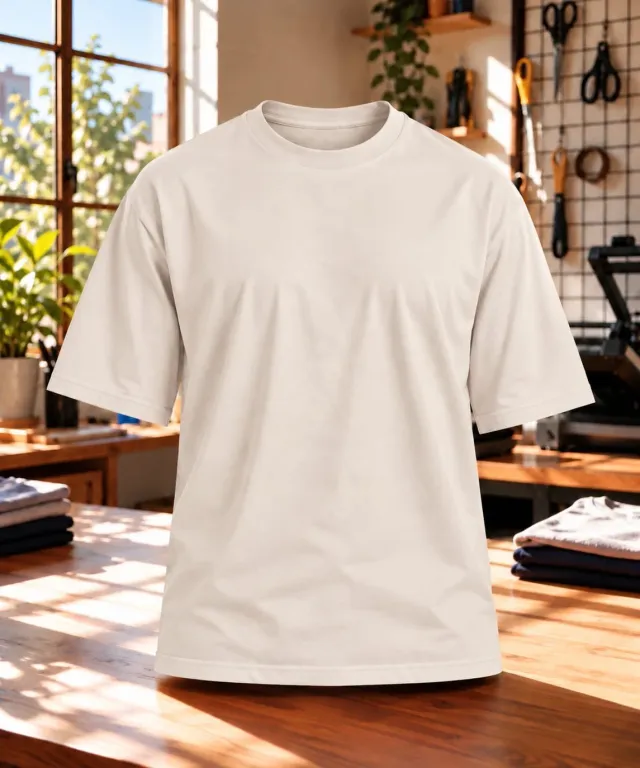 REMERA OVERSIZE ALGODÓN PEINADO 20.1 4