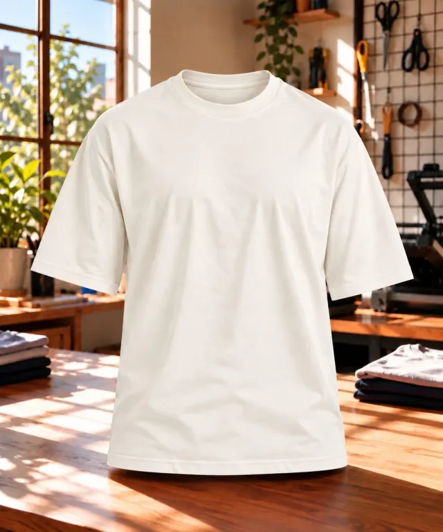 REMERA OVERSIZE ULTRA ALGODON PEINADO 20.1