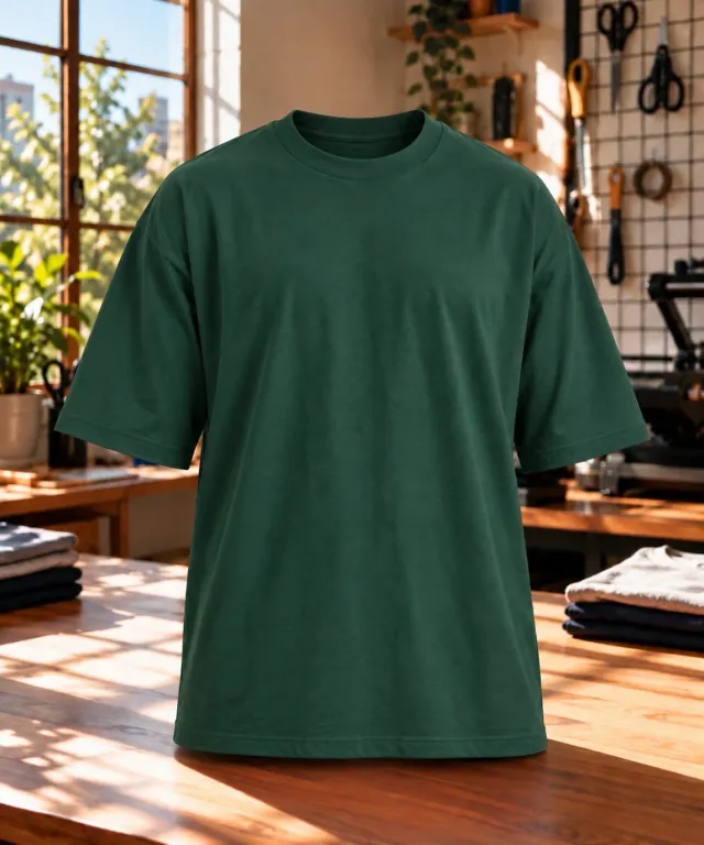 REMERA OVERSIZE ALGODÓN PEINADO 20.1 5