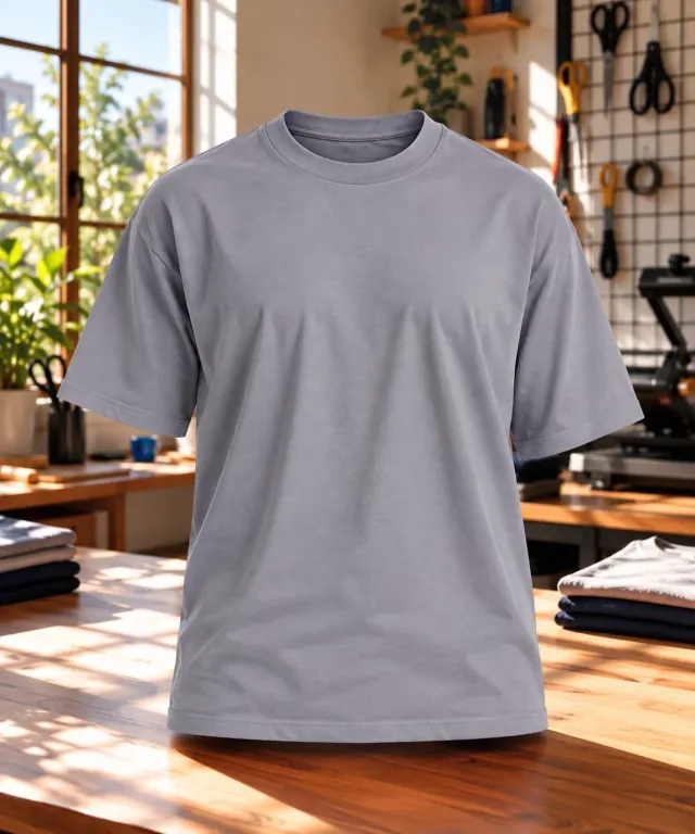 REMERA OVERSIZE ALGODÓN PEINADO 20.1 3