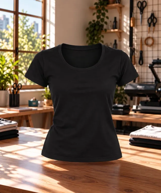 REMERA MUJER PREMIUM ALGODON PEINADO 24.1 3