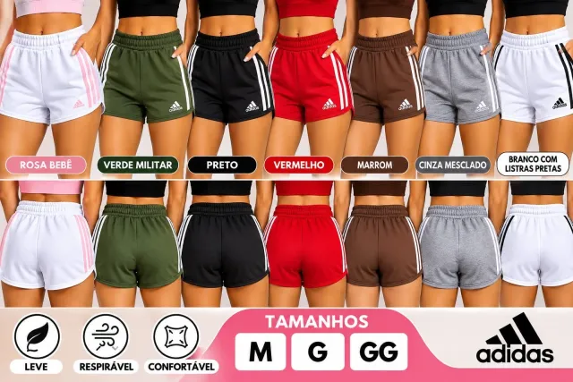 Llegaron los más pedidos  Short femeninos  M/ G/ GG  😍😍😍
