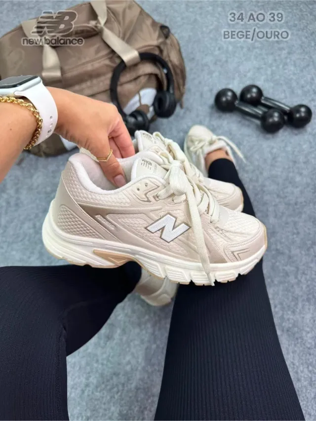 👟 New Balance Retro Abzorb 📏 Del talle 34 al 39 🤍 Beige