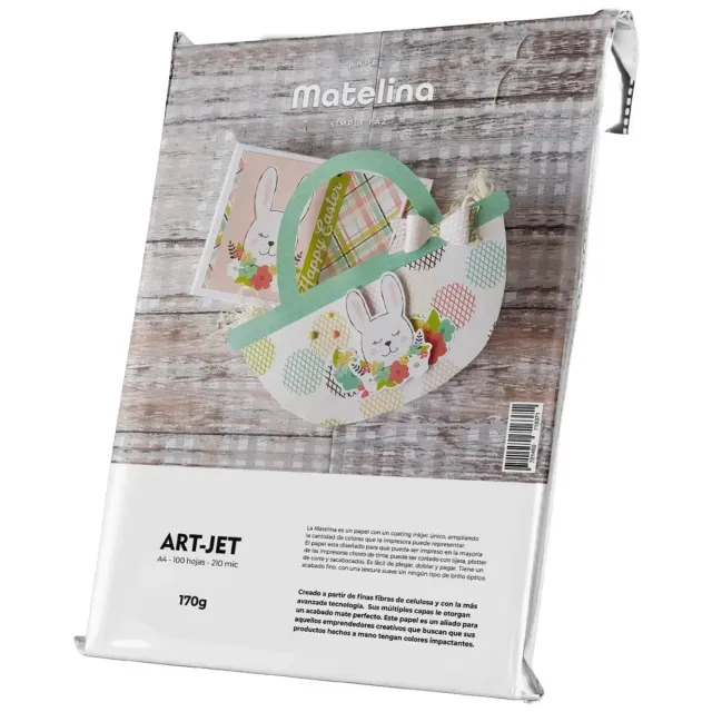 Papel Matelina Simple Faz 170g A4 100 Hojas