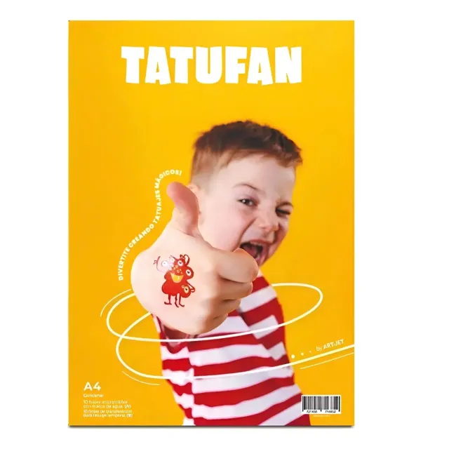 Papel Tatufan By Art-jet A4 Set De 10 Hojas