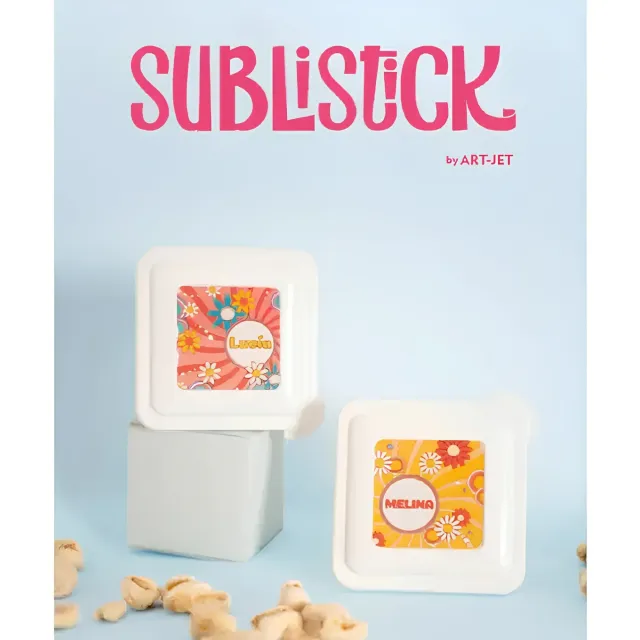 Vinilo Sublimable Blanco A4 Autoadhesivo Impermeable Sublistick 20 Hojas