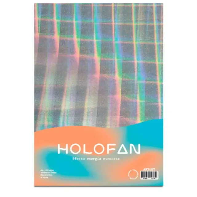 Holofan Art-jet Adhesivo Energía Escocesa A4 20 Hojas