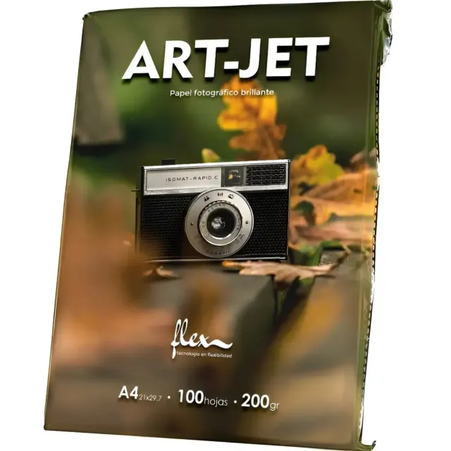 Papel Fotográfico Brillante Flex Art-jet® 200g 100h