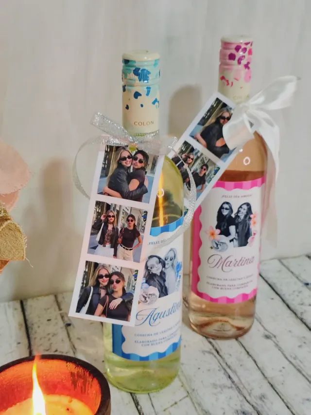 Vino con ETIQUETA PERSONALIZADA