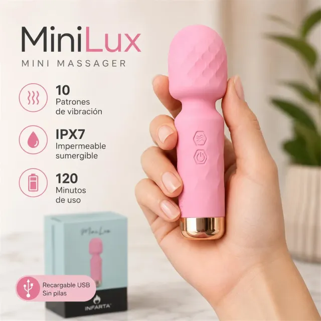 MINI MASSAGER MINILUX - MASAJEADOR VIBRADOR 2