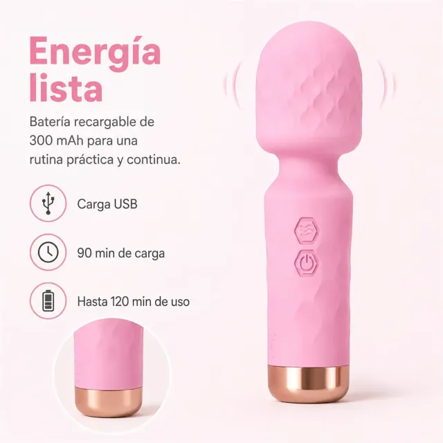 MINI MASSAGER MINILUX - MASAJEADOR VIBRADOR