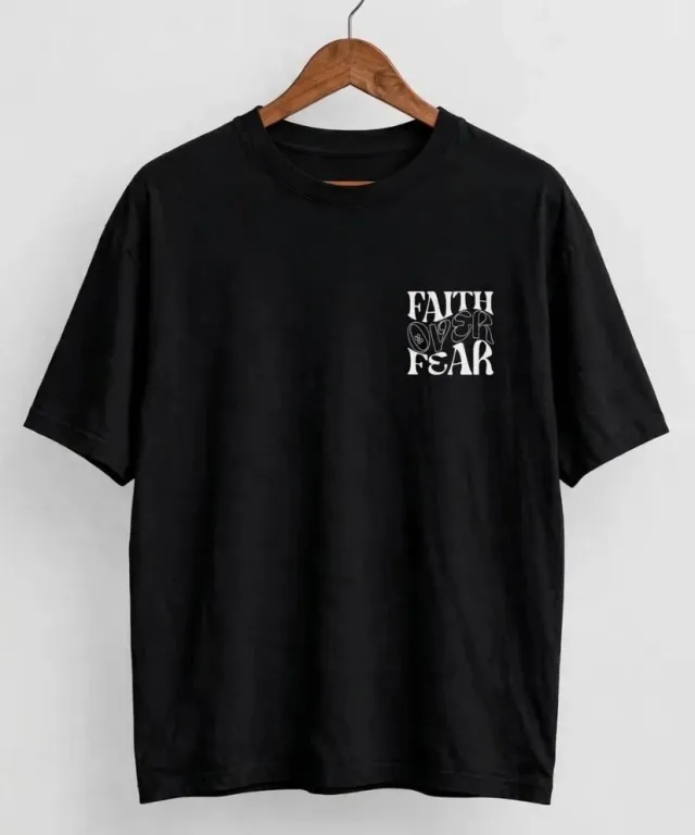 Remera FAITH OVER FEAR 3