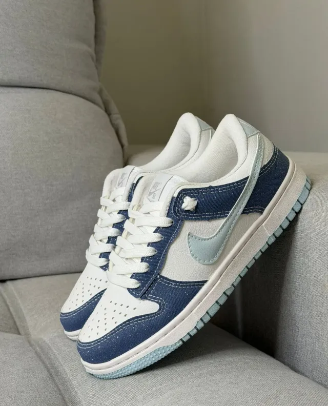 SB DUNK GLITTER AZUL JEANS