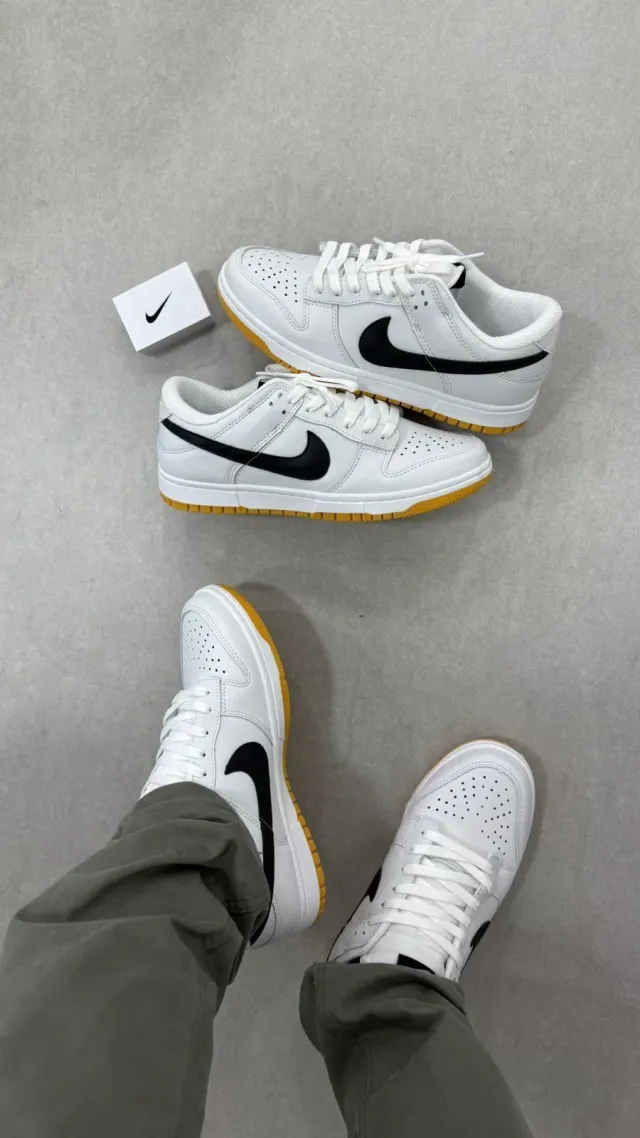 SB DUNK BLANCO PIPA NEGRO