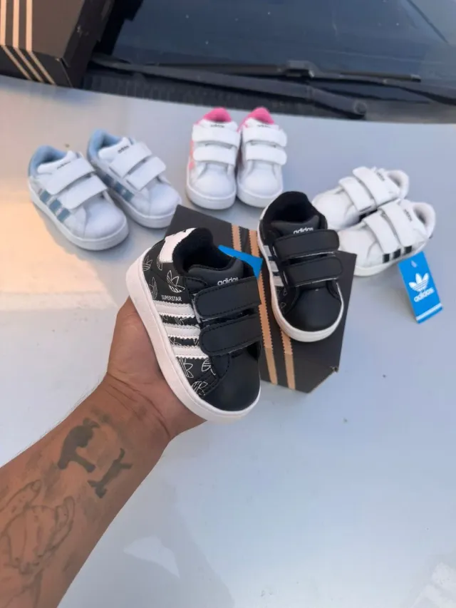 SUPERSTAR BB CON VELCRO