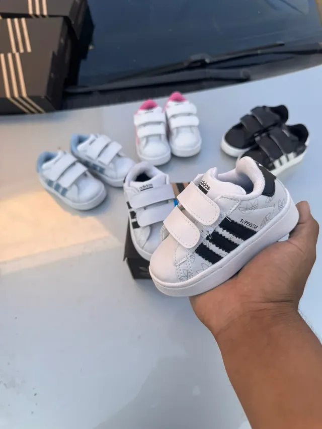 SUPERSTAR BB CON VELCRO 3